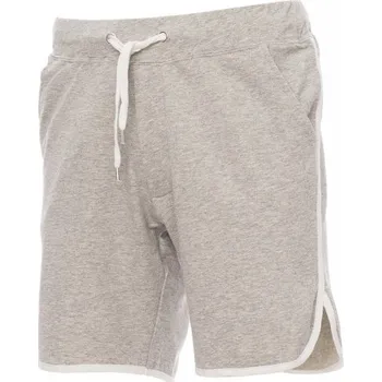 Pánská mikina Payper Pánské teplákové kraťasy COMBAT MELANGE Barva: ŠEDÁ MELANŽOVÁ/BÍLÁ, Velikost: XL