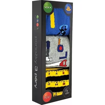 Pánská móda DEBOX barevné vánoční ponožky Lonka - NÁŘADÍ