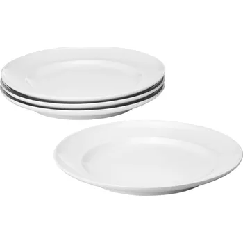Talíř Porcelánový jídelní talíř Koppel 27 cm, set 4ks - Georg Jensen