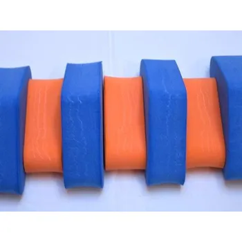 Plovací pás DENA PLAVECKÝ PÁS 100 cm - modrá-oranžová