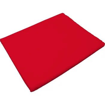 Prostěradlo Bavlněné prostěradlo do školky - Červená s gumou Rozměr:: 60 x 120 cm