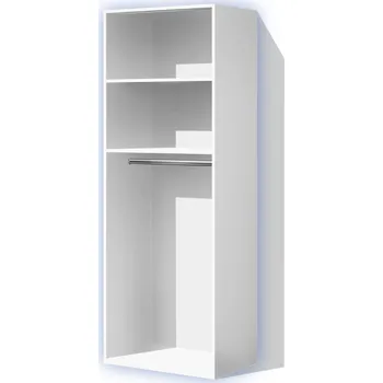 Šatní skříň Nabytekmorava Kombinovaná skříň K805 sestava Pavla barva lamina: Bílá 113