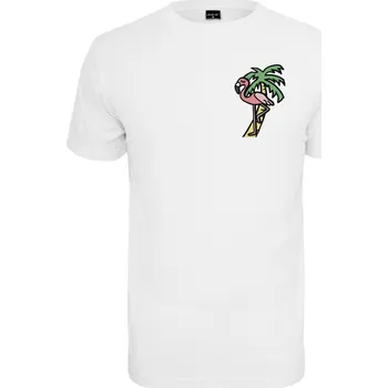 Pánské tričko Flamingo T-Shirt Round Neck - white 3XL