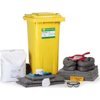 Sorbent Univerzální havarijní souprava 120 l obal, sypký sorbent RD 10
