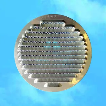 Větrací mřížka First plast, REFAX Mřížka celohliníková D175 / 145 mm - hliník přírodní