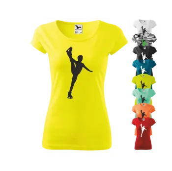 Dámské tričko Tričko dámské KRASOBRUSLAŘKA