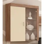 Závěsná skříňka SIWANI, craft tobaco/krém, 5 let záruka + vyzvednutí ZDARMA