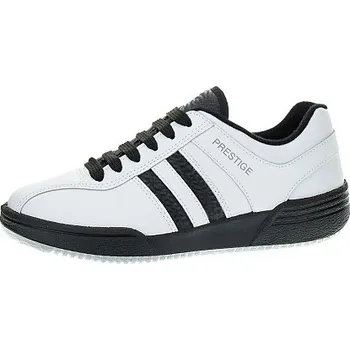 Pracovní obuv Boty Prestige Sport bílá s černým pruhem