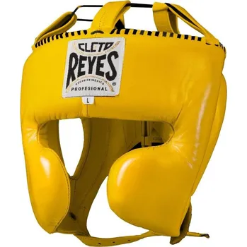 Chránič hlavy na box a bojový sport Boxerská helma Cleto Reyes - žlutá