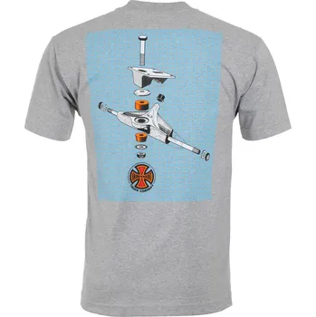 Pánské tričko independent Pánské triko (independent) btg regular tee athletic heather