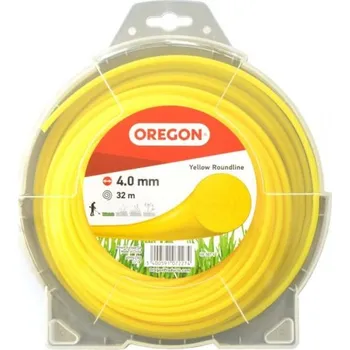 Struna do sekačky Žací struna OREGON 4,0 mm x 32 m - ŽLUTÁ KULATÁ (69-387-Y)