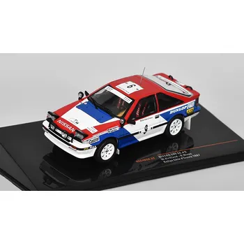 autíčko Nissan 200 SX #9 Kirkland/Nixon Rallye Cote d'lvoire 1987 1:43 Nissan 200SX No.9 Kirkland/Nixon Rallye Cote d'lvoire 1987 - kovový model auta