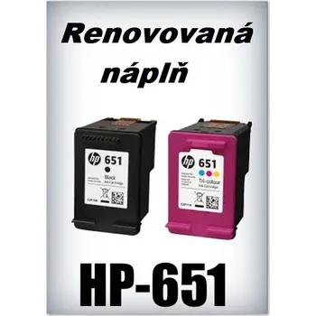 Počítačové příslušenství Náplň do tiskárny HP-651 XL - black