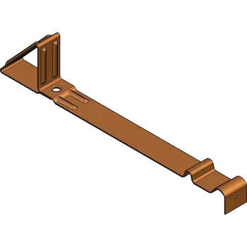 Protisněhový hák SGN 004 Koramic Romanska L25 RAL 9005 (černá)