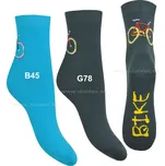 WOLA Vzorované ponožky w44.p01-vz.192 Barva: B45, Velikost: 33-35(22-23)