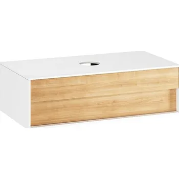 Koupelnový nábytek Skříňka pod umyvadlo Ravak SD Step 100 bílá/dub