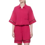 Dámská plážová košile 262732 4R338 01975 třešňová - Emporio Armani L/XL