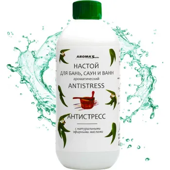 Koupelová sůl Esence pro sauny Antistress 400ml Aromasaules