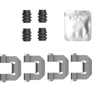 Přislušenství brzdového systému Sada příslušenství, obložení kotoučové brzdy TEXTAR 82557600