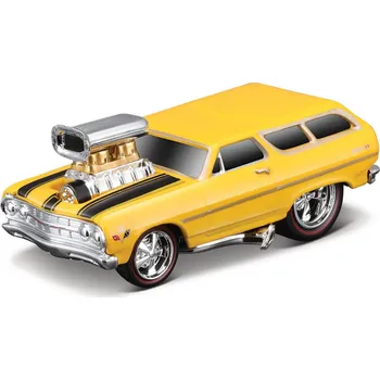RC model auta Maisto - Muscle Machines - 1965 Chevrolet Chevelle Wagon, 1:64 - expresní doprava