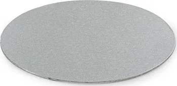 Decora 0931304 podložka pod dort kruh 25 cm stříbrná