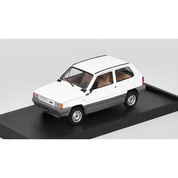 autíčko Fiat Panda 30 1a serie 1980 Bianco Corfu 1:43 - Brumm Fiat Panda 30 1a serie Bianco Corfu 1980 - kovový model auta