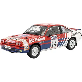 autíčko Opel Manta B 400 #14 RAC Rally 1985 J.McRae 1:18 Opel Manta B400 No.14 RAC Rally 1985 J. McRae 1/18 - kovový model auta