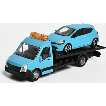 autíčko Mercedes Sprinter + Renault Clio IV 4-door 2013 1:43 Mercedes Sprinter s modelem Renault Clio IV 4-door 2013 - kovový model auta