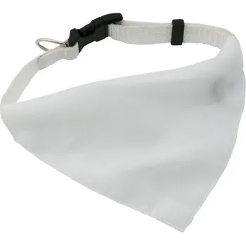 Obojek pro psa Reklamní Rex obojek se šátkem, bílá