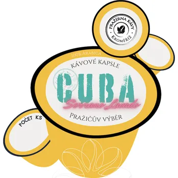 Kávové kapsle - Pražičův výběr Cuba Serrano Lavado (Kávové kapsle pro Nespresso)