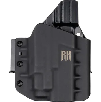 Příslušenství pro sportovní střelbu RH Holsters FROGY - CZ P-10 F + Fenix GL22 - vnější kydexové pouzdro - poloviční sweatguard - černá Pouzdro je pro: Pravák