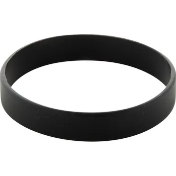 Náramek Reklamní Wristy silikonový náramek, černá