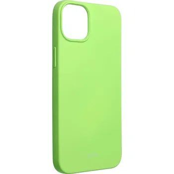 Pouzdro na mobilní telefon Pouzdro Silikonový kryt Roar Colorful Jelly Case pro iPhone 15 Plus lime 5903396246906