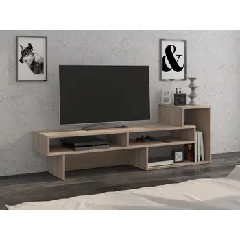 Televizní stolek TV stolek NIMBIN pravý, dub sonoma, 5 let záruka + vyzvednutí ZDARMA