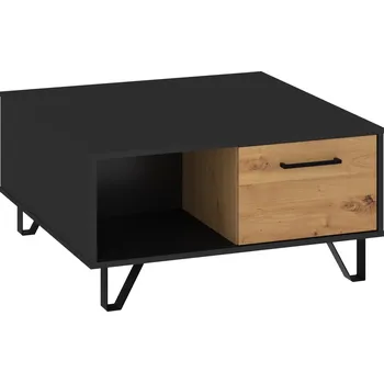 Konferenční stolek Konferenční stolek PRUDHOE 2D, černá/dub artisan, 5 let záruka + vyzvednutí ZDARMA