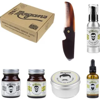 Péče o vousy Morgan's Morgan’s Moustache & Beard Gift Set
