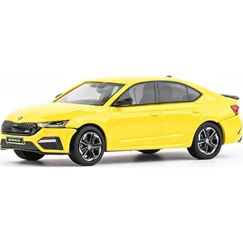 Škoda Octavia IV RS 2020 Žlutá Sprint 1:43 Škoda Octavia 4 RS - kovový model