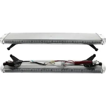 Maják DZL Světelná výstražná rampa oranžová 101x27x18cm - white