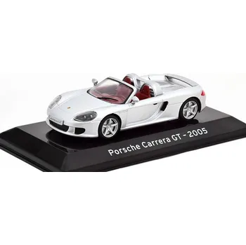 autíčko Porsche Carrera GT 2005 1:43 - Altaya časopis s modelem Porsche Carrera GT Spider 2005 Cabrio - kovový model auta