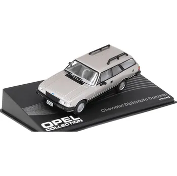 autíčko Eaglemoss Collection Chevrolet Opel Diplomata Caravan 1:43 - Opel Collection časopis s modelem Chevrolet Opel Diplomata Caravan - kovový model auta