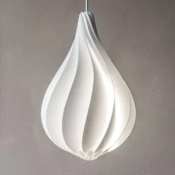 UMAGE Alva Střední sada přívěsků bílá, 42 cm - Délka kabelu 210 cm; stříška - Ø 12 cm, výška 7 cm 1 x 15 W LED - Doprava zdarma