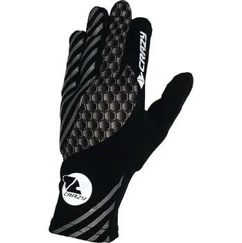 Rukavice Dámské rukavice Crazy Idea GLOVES TOUCH WOMAN BLACK XL-XXL