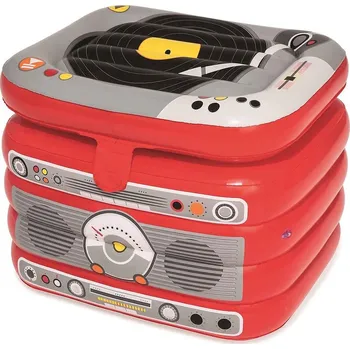 kempingová skříňka Nafukovací lednice rádio 61cm x 53cm 43184