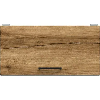 Kuchyňská linka JAMISON, skříňka nad digestoř 60 cm, bílá/dub delano světlý + vyzvednutí ZDARMA