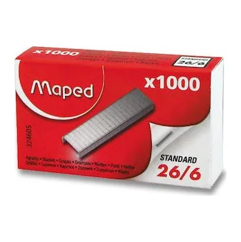 Kancelář Drátky do sešívačky Maped 26/6 - 1000 ks