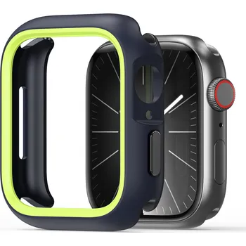 Příslušenství k chytrým hodinkám DuxDucis Ochranný kryt na Apple Watch 45mm - DuxDucis, Bamo Midnight/Green