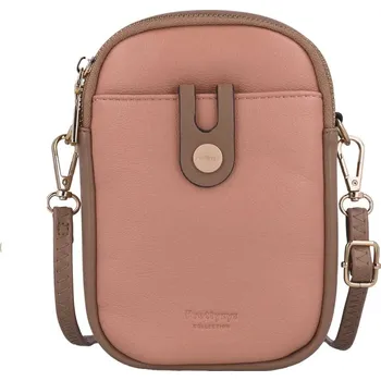 Kabelka na mobil Prettyzys s popruhem růžová