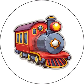 Jedlá dekorace na dort Caketools Jedlý papír "Lokomotiva" A4