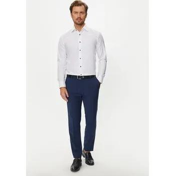 Boss Košile 50519867 Bílá Slim Fit 45