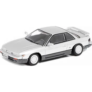 autíčko Nissan Silvia S13 LHD šedá 1:64 - BM Creations Nissan Silvia S13 / 200sx RHD - kovový model auta